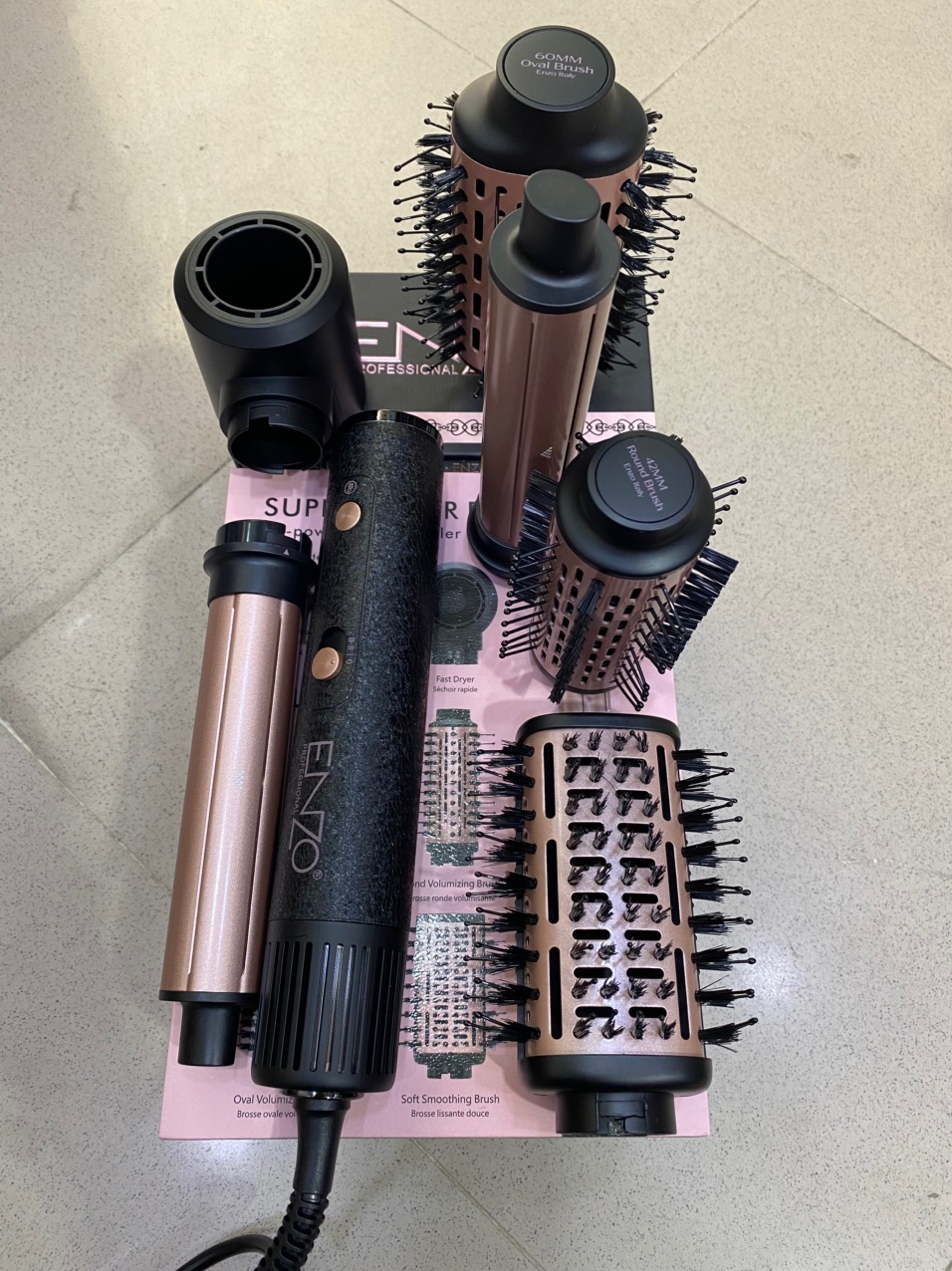 Enzo Multifunctional Brush Hair Dryer Model EN6204 (3)