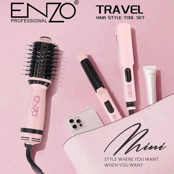 Enzo EN3316 3-in-1 Hot Air Brush (2)