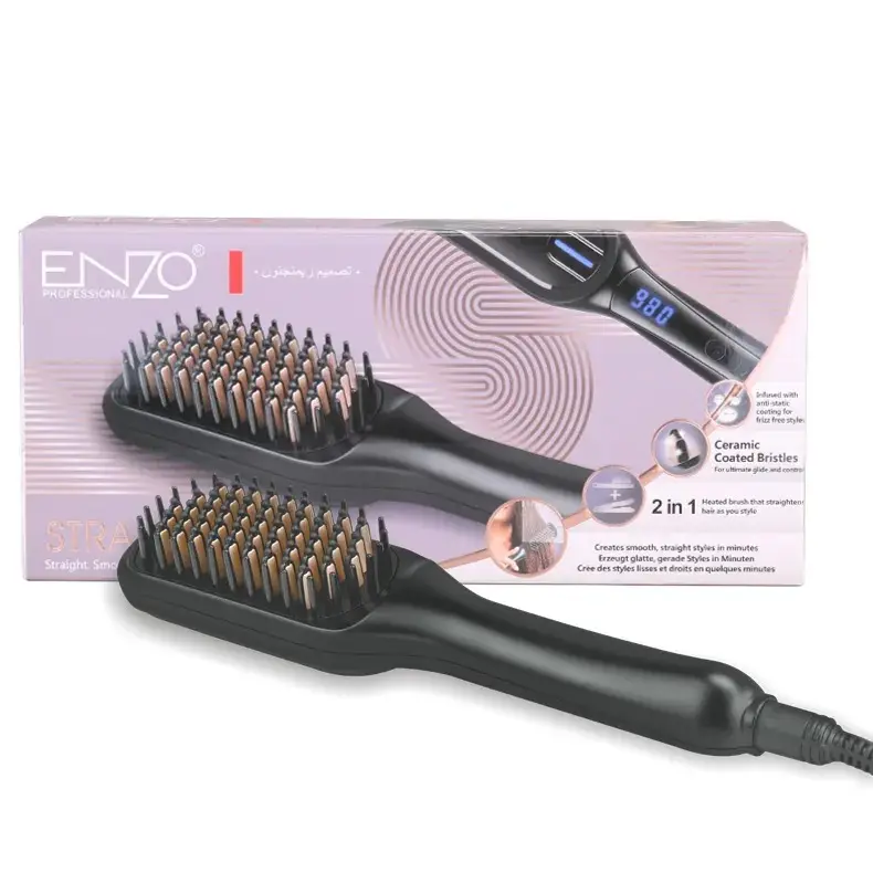 Enzo Heated Brush, Model EN3201 (4) برس حرارتی انزو مدل EN3201